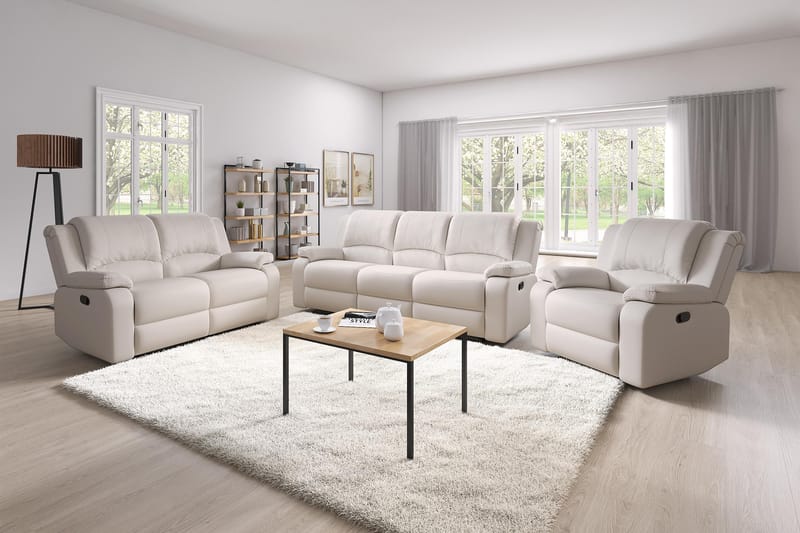 Norbo Reclinerfåtölj - Beige - Möbler - Stolar & fåtöljer - Fåtölj - Biofåtölj & reclinerfåtölj