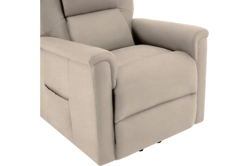 Ockero Reclinerfåtölj - Tyg/Krämvit - Möbler - Stolar & fåtöljer - Fåtölj - Biofåtölj & reclinerfåtölj