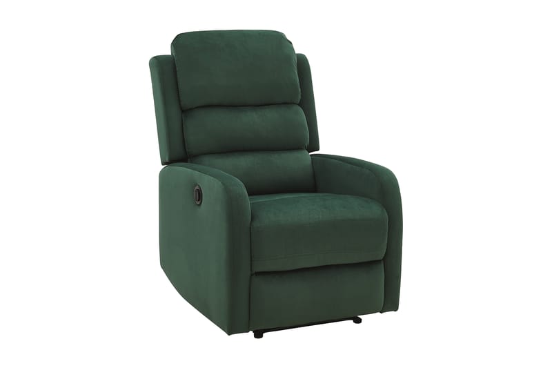 Pegaza Reclinerfåtölj Elektrisk - Sammet/Grön - Möbler - Stolar & fåtöljer - Fåtölj - Biofåtölj & reclinerfåtölj