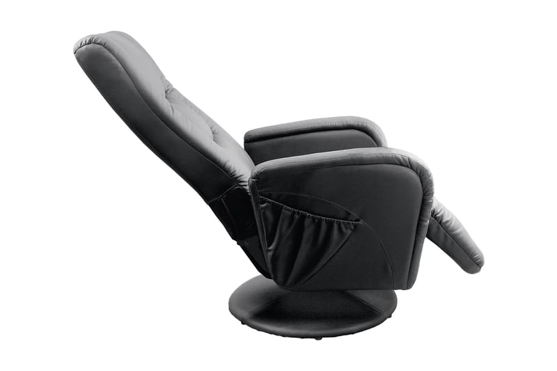 Pulsar Reclinerfåtölj Konstläder - Svart - Möbler - Stolar & fåtöljer - Fåtölj - Biofåtölj & reclinerfåtölj