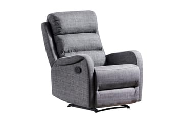 Reclinerfåtölj - Grå - Möbler - Stolar & fåtöljer - Fåtölj - Biofåtölj & reclinerfåtölj