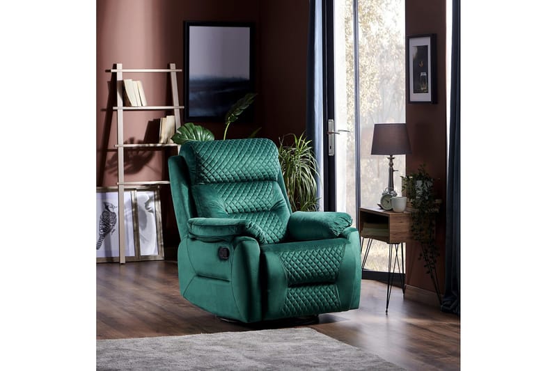 Reclinerfåtölj - Grön - Möbler - Stolar & fåtöljer - Fåtölj - Biofåtölj & reclinerfåtölj