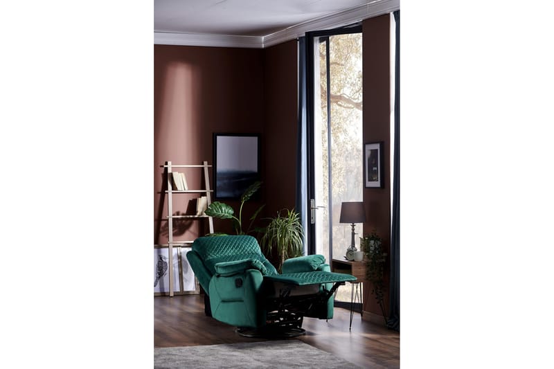 Reclinerfåtölj - Grön - Möbler - Stolar & fåtöljer - Fåtölj - Biofåtölj & reclinerfåtölj