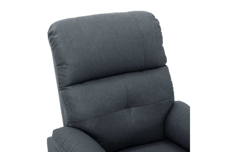 Reclinerfåtölj ljusgrå tyg - Grå - Möbler - Stolar & fåtöljer - Fåtölj - Biofåtölj & reclinerfåtölj