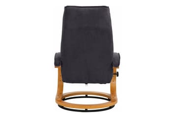 Reclinerfåtölj Loft24 Pasha Reclinerfåtölj Microfiber Grå - Möbler - Stolar & fåtöljer - Fåtölj - Biofåtölj & reclinerfåtölj
