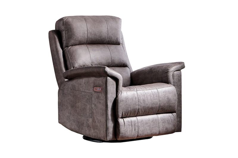Reclinerfåtölj - Mörkbrun - Möbler - Stolar & fåtöljer - Fåtölj - Biofåtölj & reclinerfåtölj
