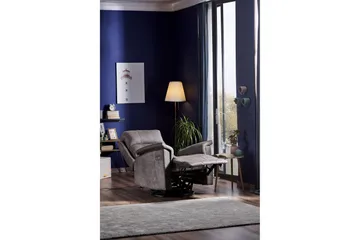 Reclinerfåtölj - Mörkbrun - Möbler - Stolar & fåtöljer - Fåtölj - Biofåtölj & reclinerfåtölj