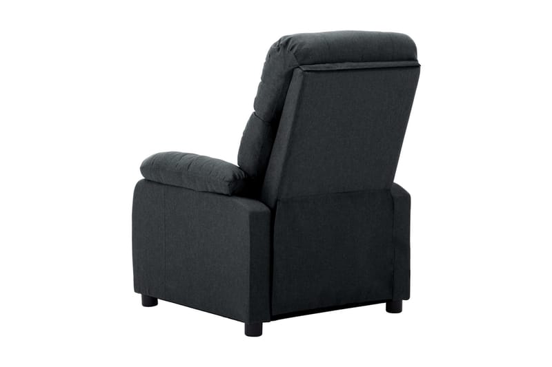 Reclinerfåtölj mörkgrå tyg - Grå - Möbler - Stolar & fåtöljer - Fåtölj - Biofåtölj & reclinerfåtölj