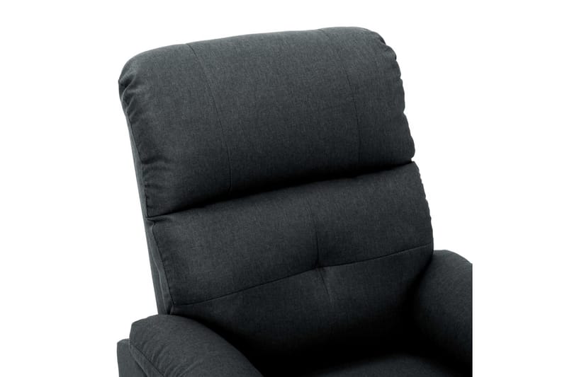 Reclinerfåtölj mörkgrå tyg - Grå - Möbler - Stolar & fåtöljer - Fåtölj - Biofåtölj & reclinerfåtölj