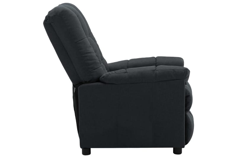 Reclinerfåtölj mörkgrå tyg - Grå - Möbler - Stolar & fåtöljer - Fåtölj - Biofåtölj & reclinerfåtölj