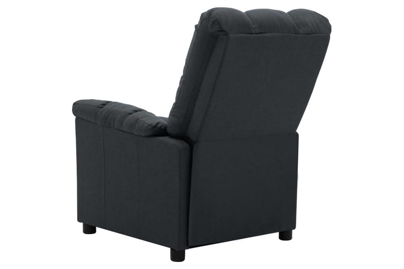 Reclinerfåtölj mörkgrå tyg - Grå - Möbler - Stolar & fåtöljer - Fåtölj - Biofåtölj & reclinerfåtölj
