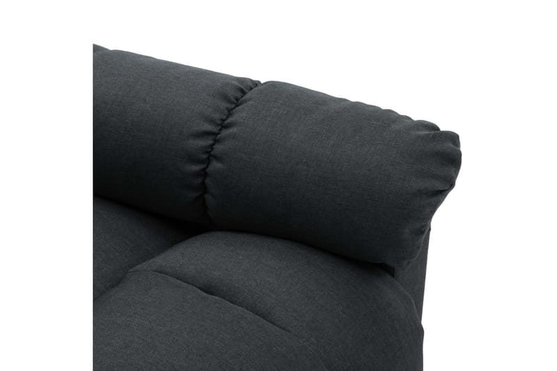 Reclinerfåtölj mörkgrå tyg - Grå - Möbler - Stolar & fåtöljer - Fåtölj - Biofåtölj & reclinerfåtölj