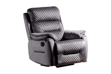 Reclinerfåtölj - Mörkgrå - Möbler - Stolar & fåtöljer - Fåtölj - Biofåtölj & reclinerfåtölj