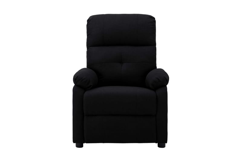 Reclinerfåtölj svart tyg - Svart - Möbler - Stolar & fåtöljer - Fåtölj - Biofåtölj & reclinerfåtölj