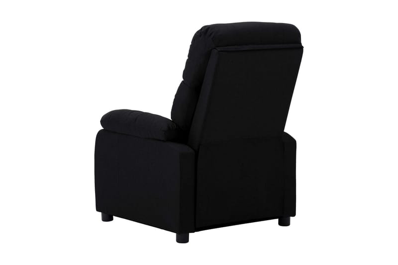 Reclinerfåtölj svart tyg - Svart - Möbler - Stolar & fåtöljer - Fåtölj - Biofåtölj & reclinerfåtölj