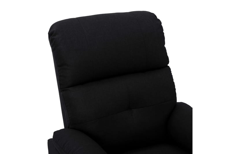 Reclinerfåtölj svart tyg - Svart - Möbler - Stolar & fåtöljer - Fåtölj - Biofåtölj & reclinerfåtölj