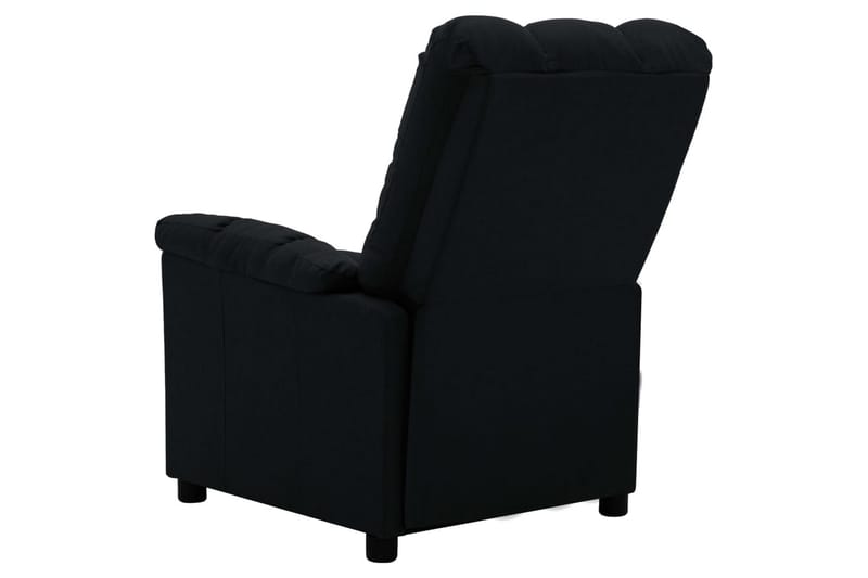 Reclinerfåtölj svart tyg - Svart - Möbler - Stolar & fåtöljer - Fåtölj - Biofåtölj & reclinerfåtölj