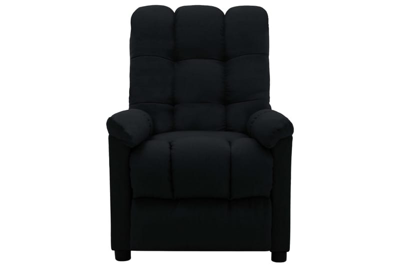 Reclinerfåtölj svart tyg - Svart - Möbler - Stolar & fåtöljer - Fåtölj - Biofåtölj & reclinerfåtölj