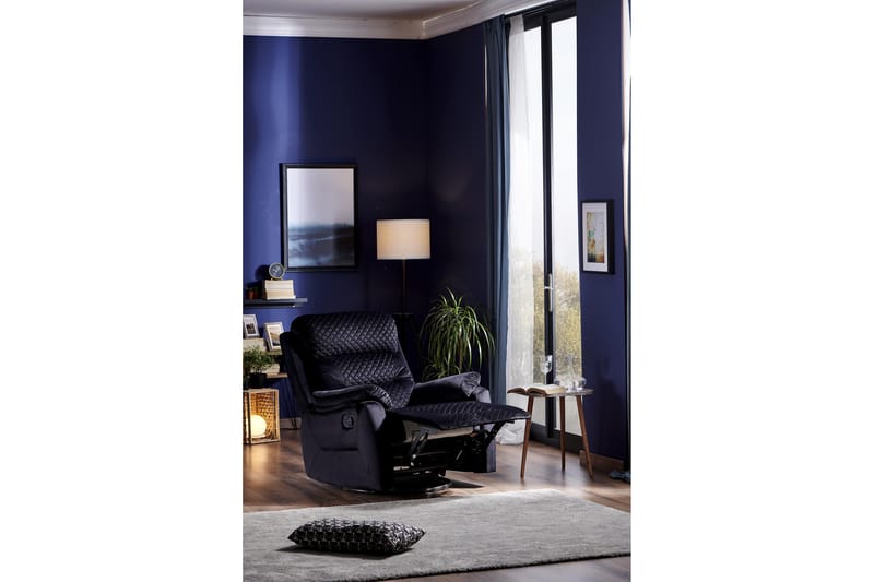 Reclinerfåtölj - Svart - Möbler - Stolar & fåtöljer - Fåtölj - Biofåtölj & reclinerfåtölj