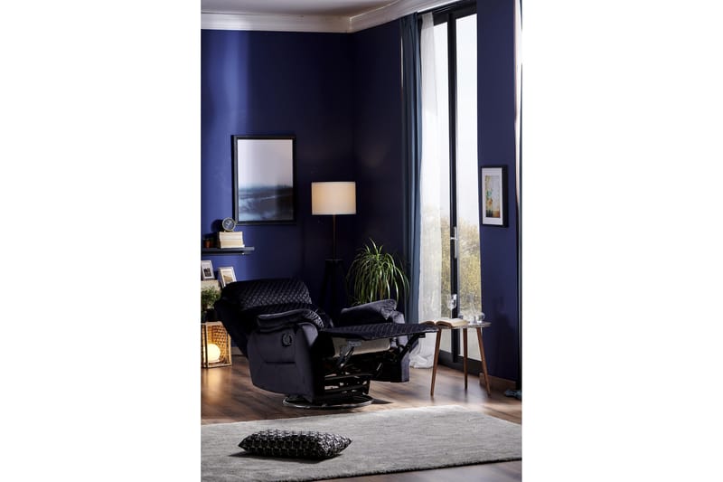 Reclinerfåtölj - Svart - Möbler - Stolar & fåtöljer - Fåtölj - Biofåtölj & reclinerfåtölj