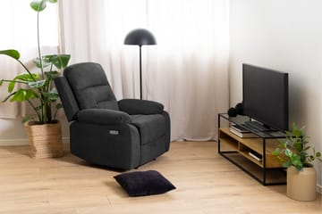 Riku Reclinerfåtölj - Grå - Möbler - Stolar & fåtöljer - Fåtölj - Biofåtölj & reclinerfåtölj