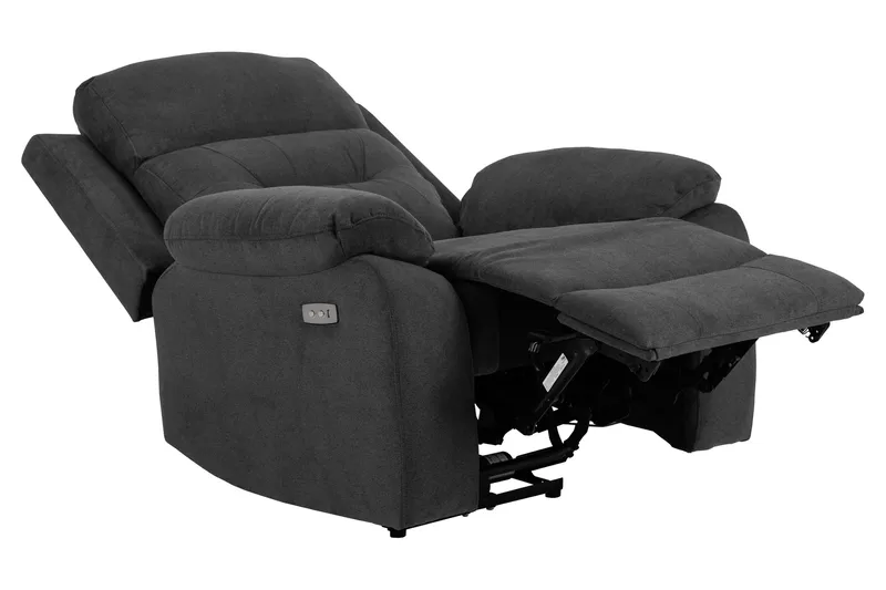 Riku Reclinerfåtölj - Grå - Möbler - Stolar & fåtöljer - Fåtölj - Biofåtölj & reclinerfåtölj