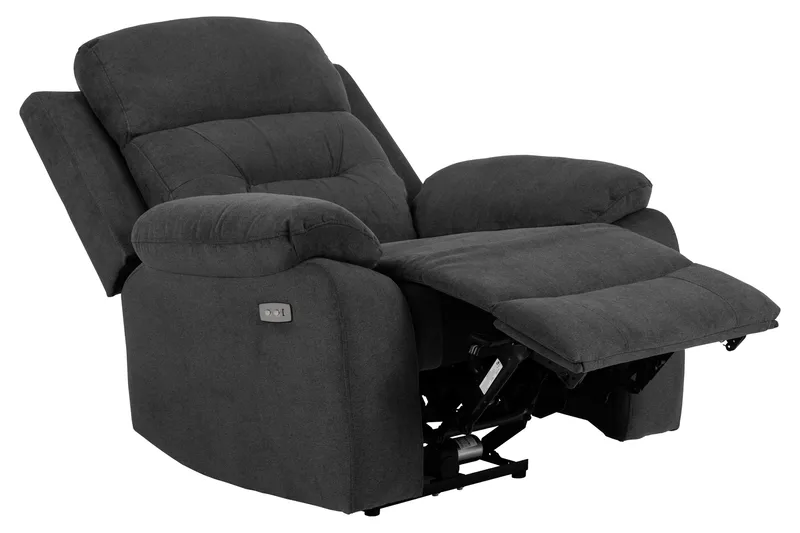 Riku Reclinerfåtölj - Grå - Möbler - Stolar & fåtöljer - Fåtölj - Biofåtölj & reclinerfåtölj