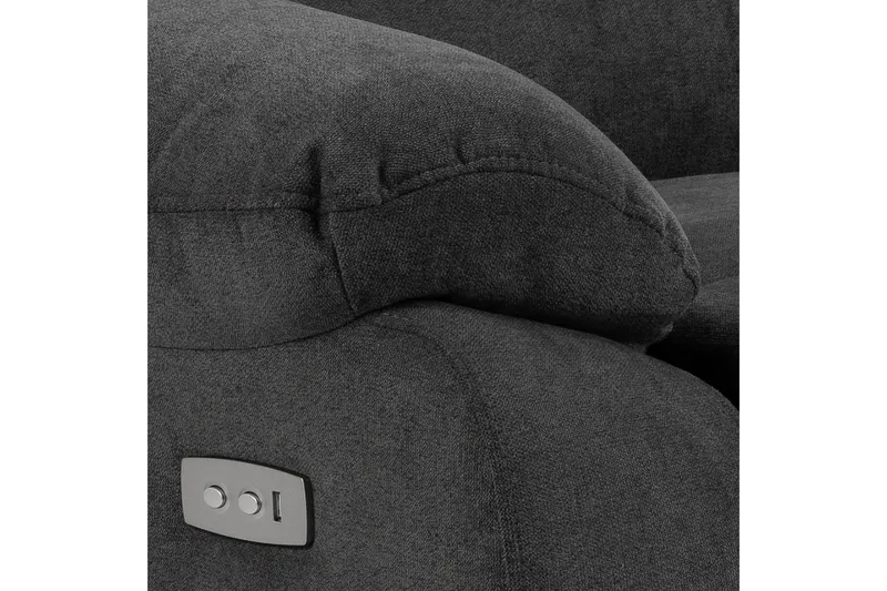 Riku Reclinerfåtölj - Grå - Möbler - Stolar & fåtöljer - Fåtölj - Biofåtölj & reclinerfåtölj
