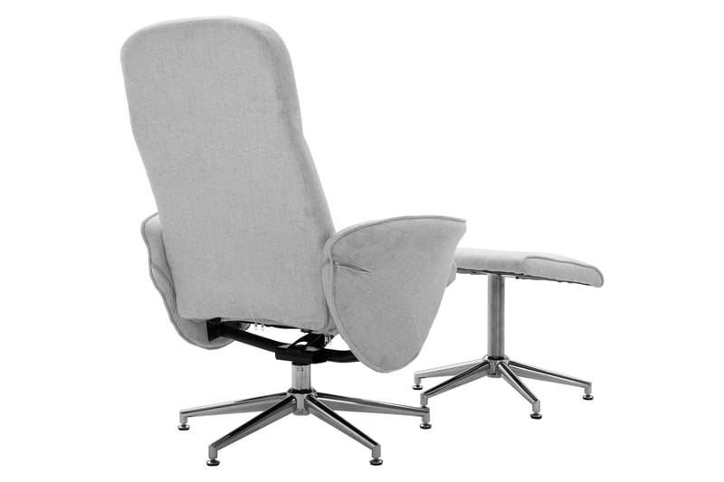 Rune Recliner med Ottoman - Grå - Möbler - Stolar & fåtöljer - Fåtölj - Biofåtölj & reclinerfåtölj