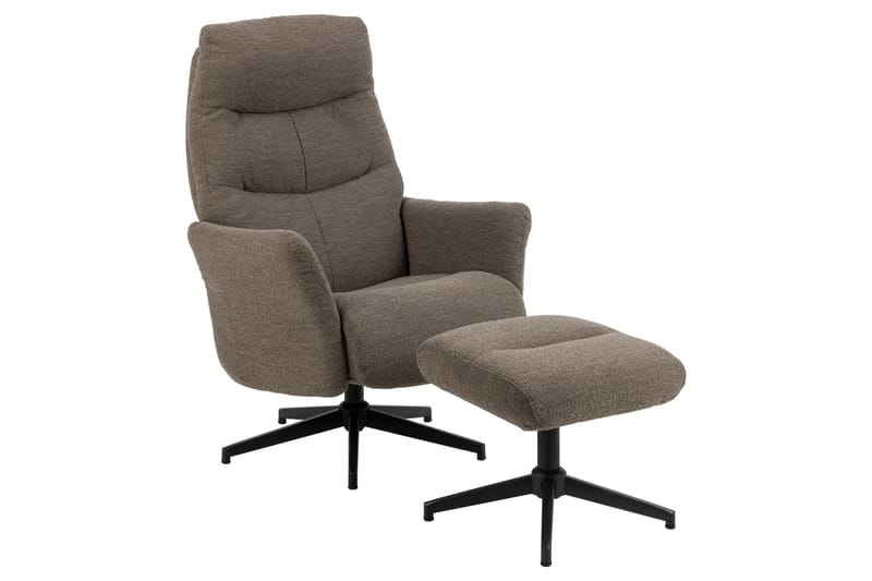Sakiran Reclinerfåtölj - Grå - Möbler - Stolar & fåtöljer - Fåtölj - Biofåtölj & reclinerfåtölj