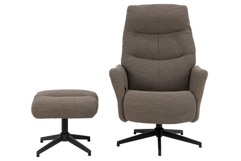 Sakiran Reclinerfåtölj - Grå - Möbler - Stolar & fåtöljer - Fåtölj - Biofåtölj & reclinerfåtölj