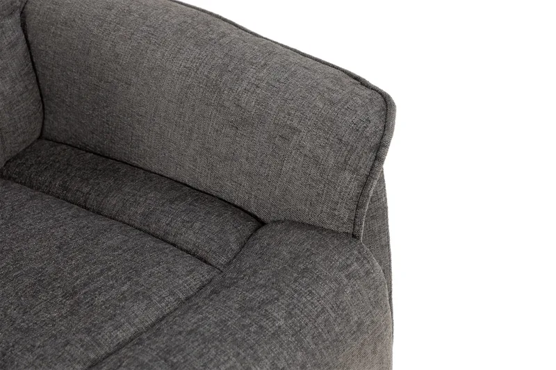 Umeå Fåtölj Snurr & Gung - Tyg Grå - Möbler - Stolar & fåtöljer - Fåtölj - Biofåtölj & reclinerfåtölj