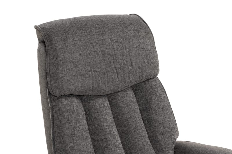Umeå Fåtölj Snurr & Gung - Tyg Grå - Möbler - Stolar & fåtöljer - Fåtölj - Biofåtölj & reclinerfåtölj