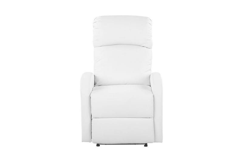 Virrat Fåtölj LED-belysning + USB-port - Vit - Möbler - Stolar & fåtöljer - Fåtölj - Biofåtölj & reclinerfåtölj