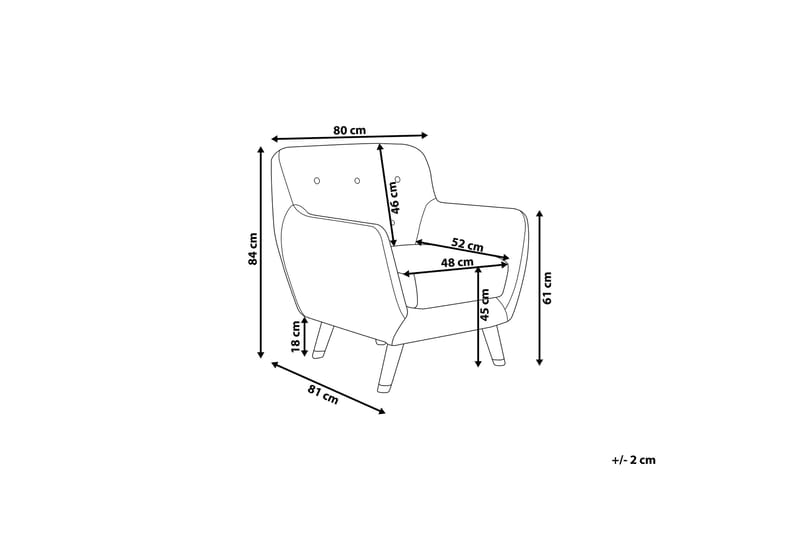 Bodo Fåtölj - Trä/Natur - Möbler - Stolar & fåtöljer - Fåtölj