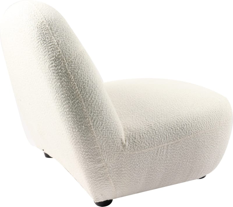 Boogi fåtölj i offwhite Boucle / Teddy - Möbler - Stolar & fåtöljer - Fåtölj - Fåtölj utan armstöd