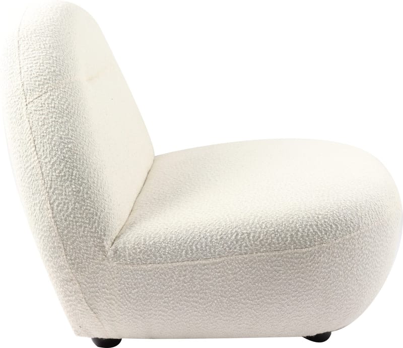 Boogi fåtölj i offwhite Boucle / Teddy - Möbler - Stolar & fåtöljer - Fåtölj - Fåtölj utan armstöd