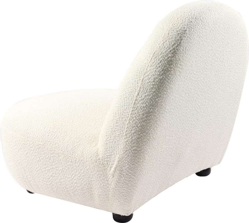 Boogi fåtölj i offwhite Boucle / Teddy - Möbler - Stolar & fåtöljer - Fåtölj - Fåtölj utan armstöd