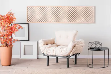 Bramelia Fåtölj - Beige - Möbler - Stolar & fåtöljer - Fåtölj