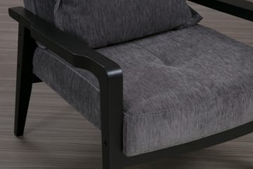 Bramelia Modern Fåtölj i Tyg - Grå - Möbler - Stolar & fåtöljer - Fåtölj