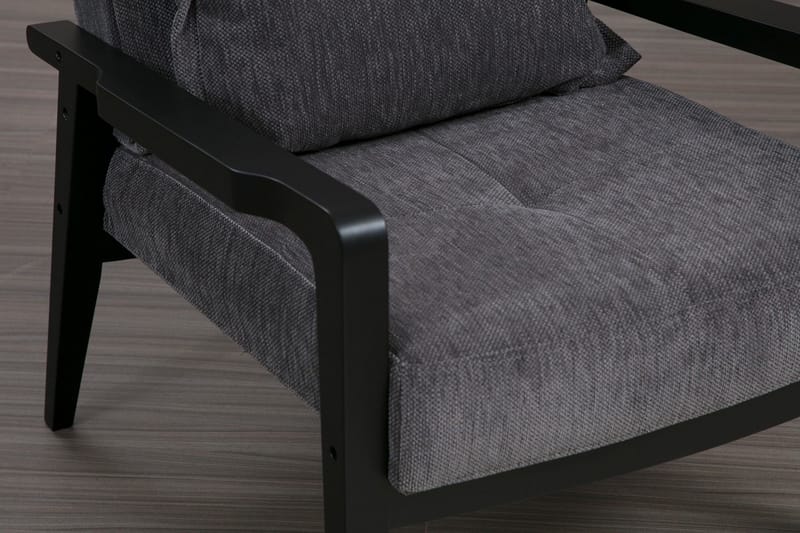 Bramelia Modern Fåtölj i Tyg - Grå - Möbler - Stolar & fåtöljer - Fåtölj