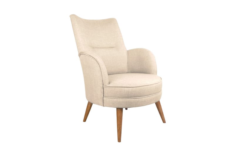 Brandn Fåtölj med Armstöd - Beige - Möbler - Stolar & fåtöljer - Fåtölj