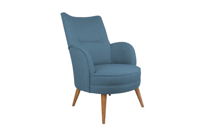 Brandn Fåtölj med Armstöd - Blå - Möbler - Stolar & fåtöljer - Fåtölj