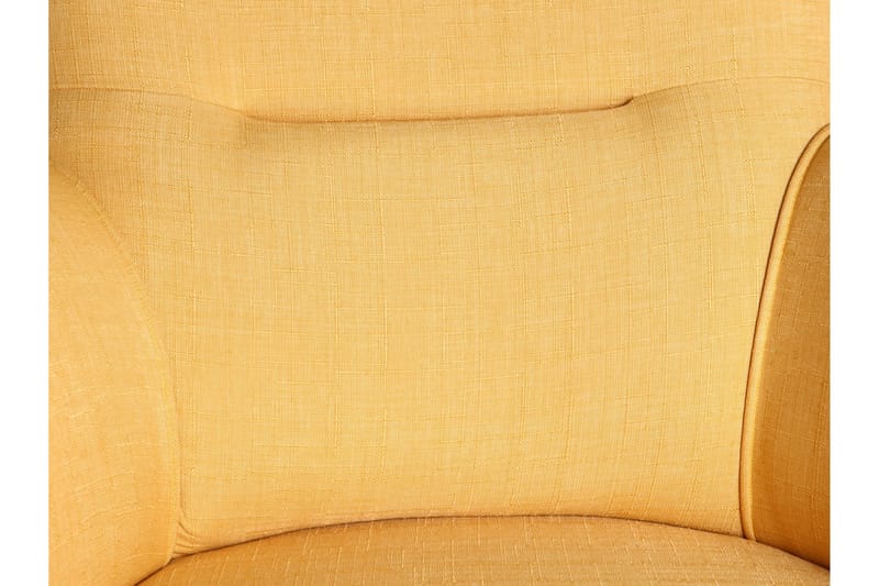 Brandn Fåtölj med Armstöd - Gul - Möbler - Stolar & fåtöljer - Fåtölj