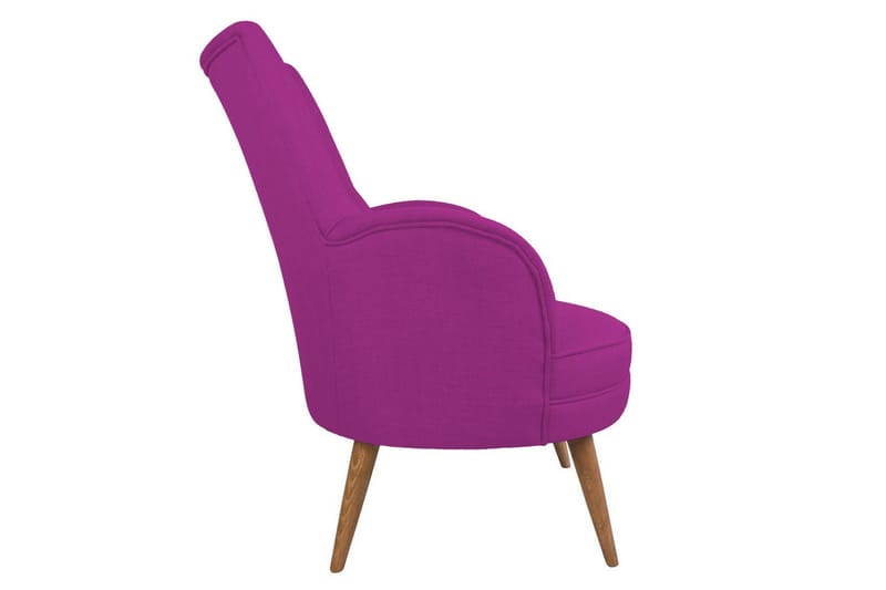 Brandn Fåtölj med Armstöd - Lila - Möbler - Stolar & fåtöljer - Fåtölj