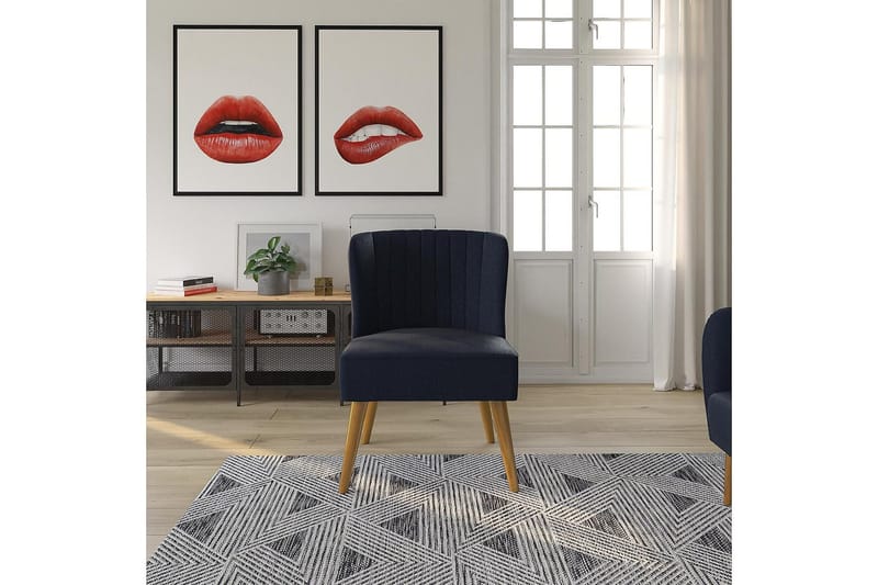 Brittany Fåtölj Linneblå - Novogratz - Möbler - Stolar & fåtöljer - Fåtölj - Fåtölj utan armstöd