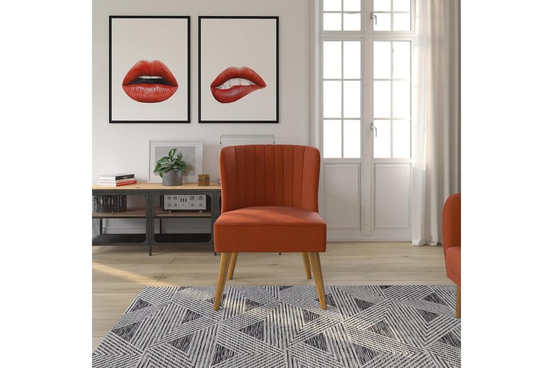 Brittany Fåtölj Linneorange - Novogratz - Möbler - Stolar & fåtöljer - Fåtölj - Fåtölj utan armstöd
