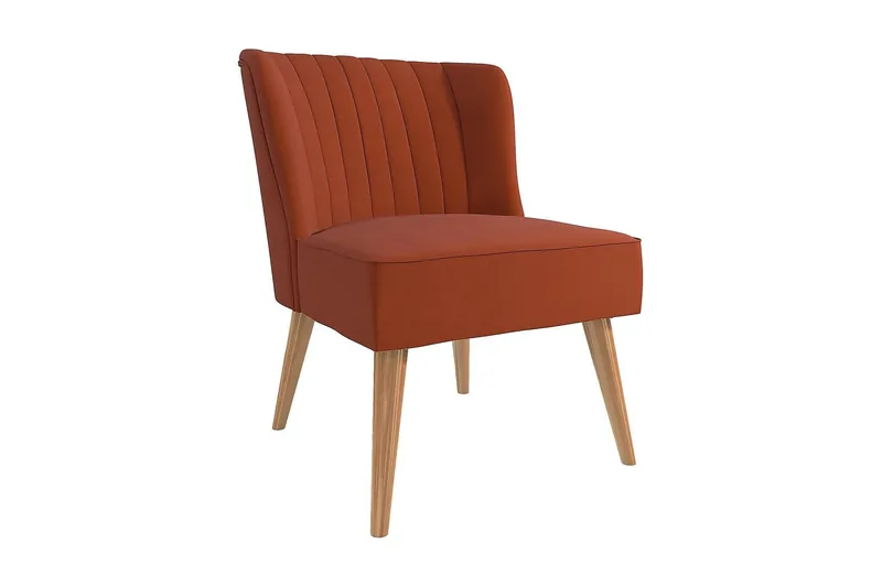 Brittany Fåtölj Linneorange - Novogratz - Möbler - Stolar & fåtöljer - Fåtölj - Fåtölj utan armstöd