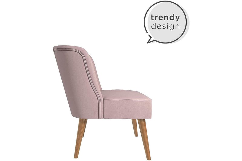 Brittany Fåtölj Linnerosa - Novogratz - Möbler - Stolar & fåtöljer - Fåtölj - Fåtölj utan armstöd