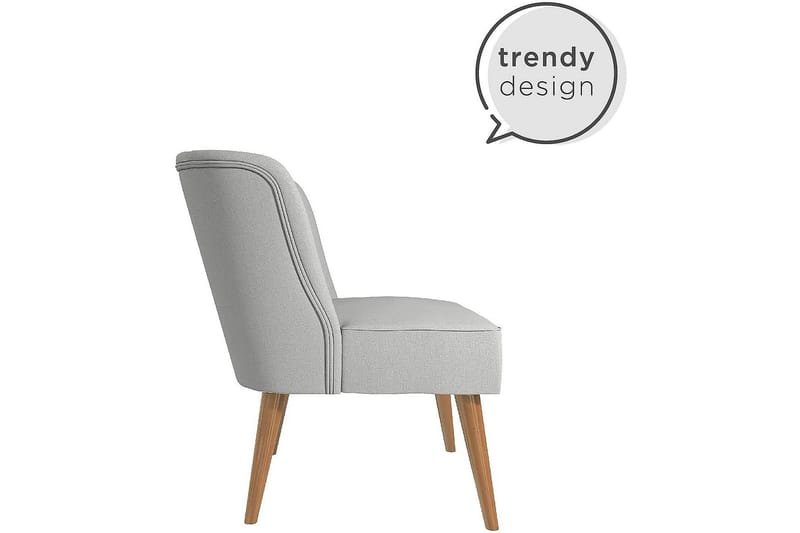 Brittany Fåtölj Ljuslinnegrå - Novogratz - Möbler - Stolar & fåtöljer - Fåtölj - Fåtölj utan armstöd